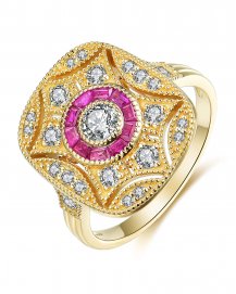 RUBY DIAMOND RING (TR4215)
